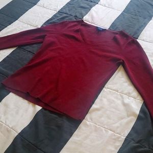 Burgundy (Red) Long Sleeve Shirt